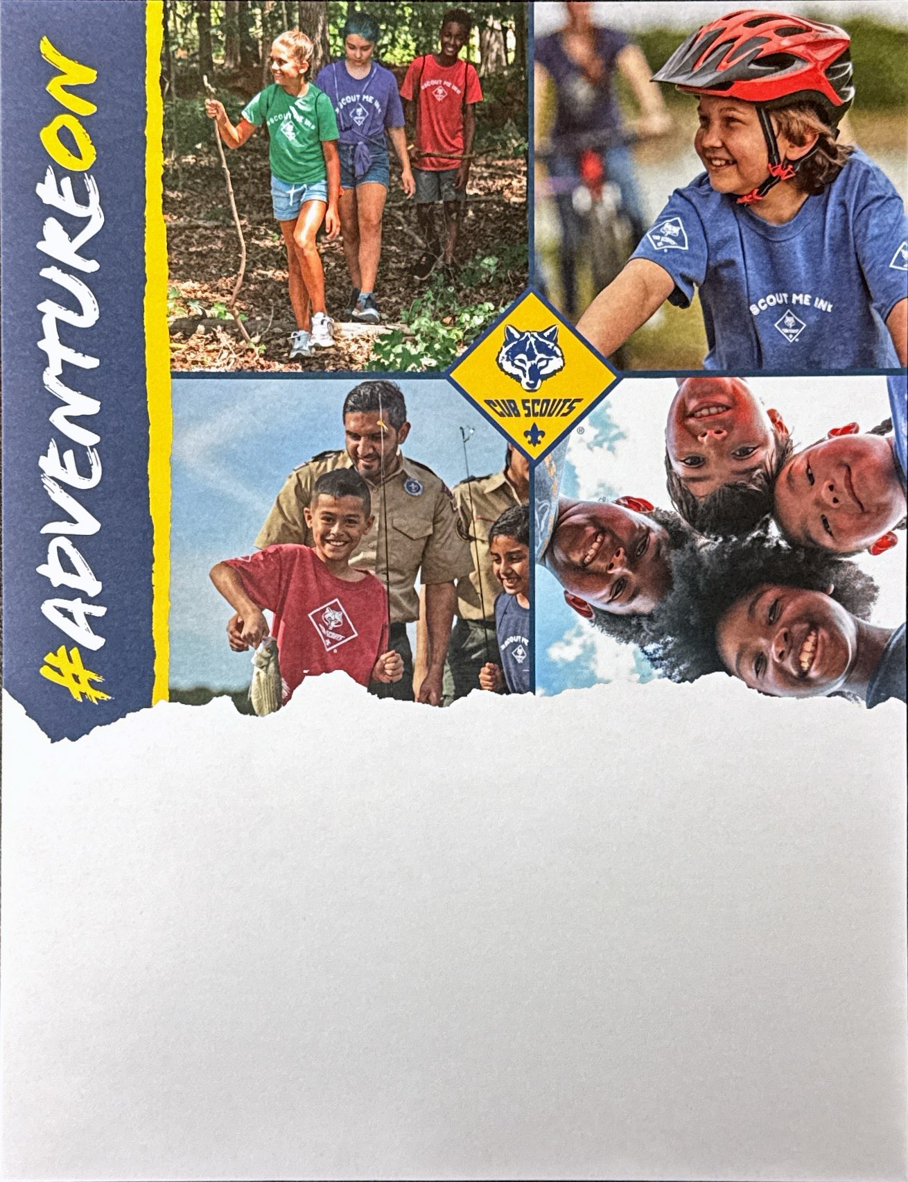 Cub Scout Flyer - Design 2 Front