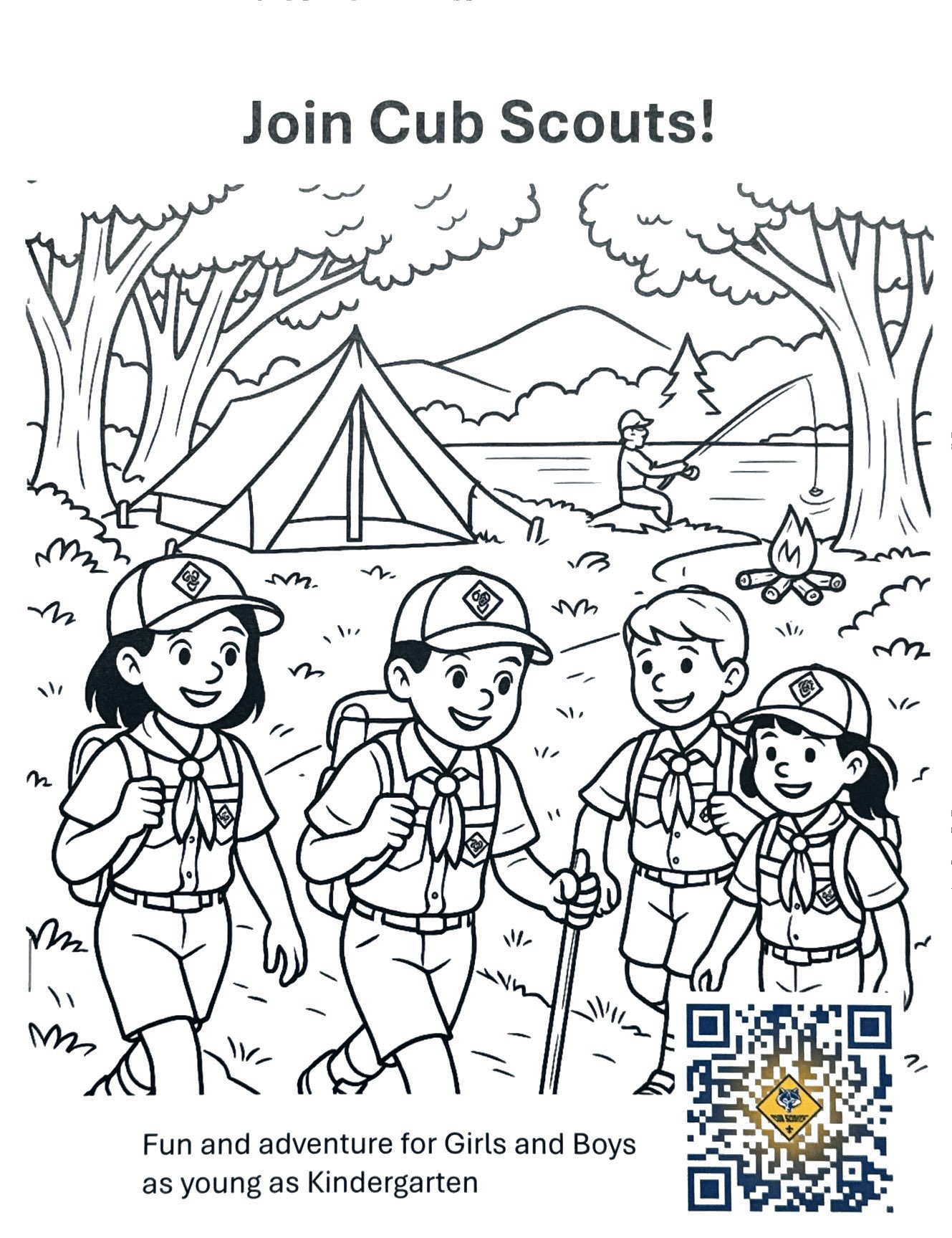 Cub Scout Coloring Book