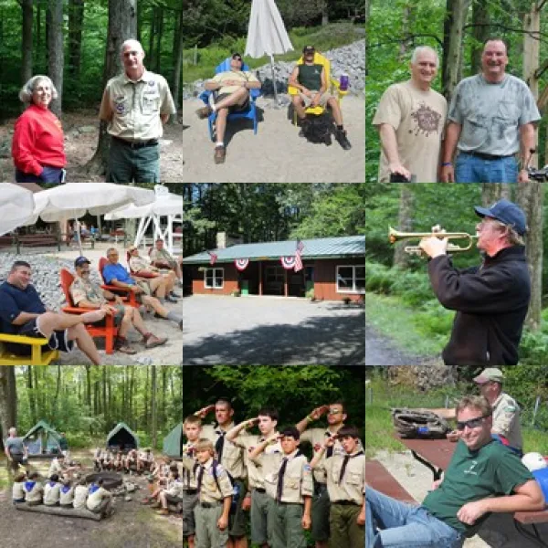 Trainings & Adult Leader Programs Collage