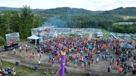Stage show at National Jamboree