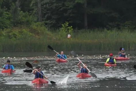 Canoeing at National Jamboree