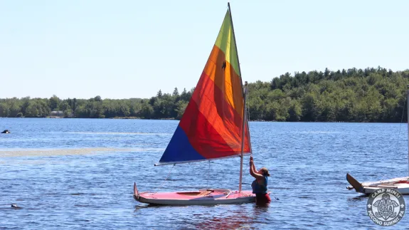 Sailboat on Lake Stillwater