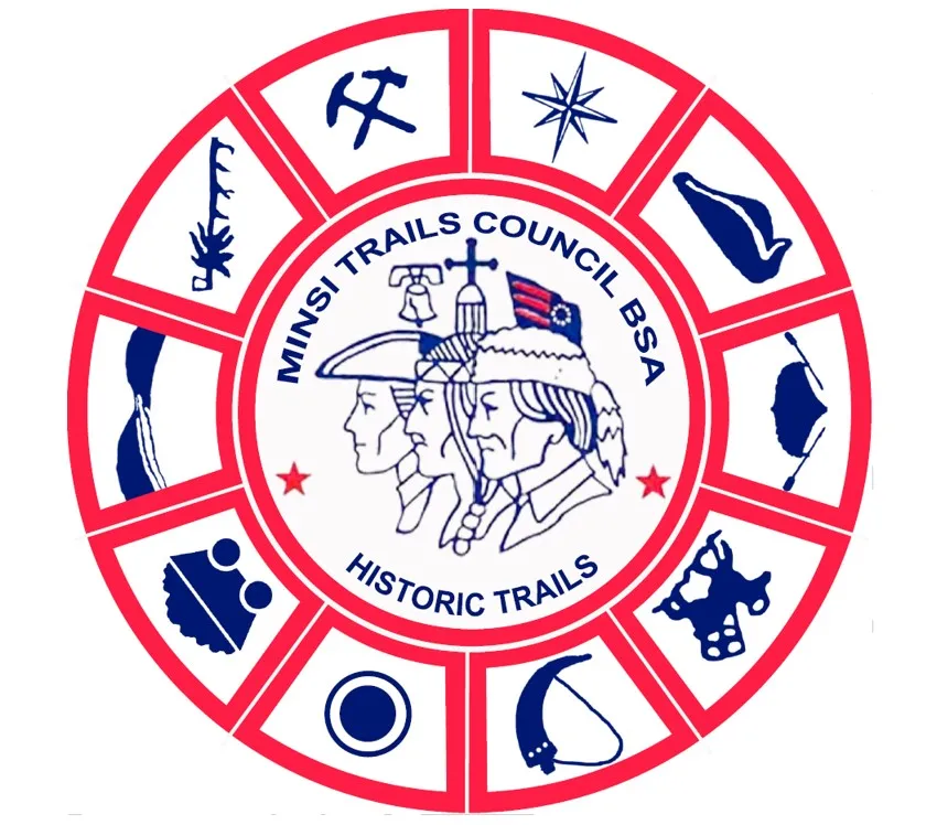 Minsi Trails Council Historic Trails Full Patch